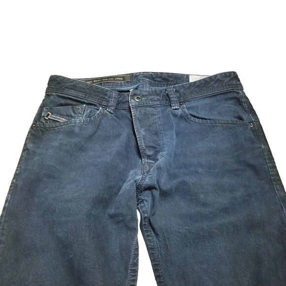 Diesel Darron Jeans Men's Size 30 Button Fly 100% Cotton Denim Indigo (32x30.5) - Picture 2 of 5